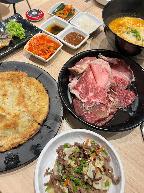 Makan Tengahari Di Gogirou Korean BBQ
