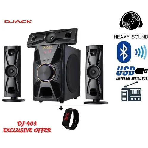 Djack 403 Powerful Deep Bass Multimedia Home Theater System