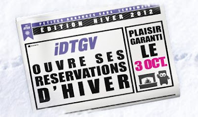 Billets iDTGV à partir de 19€