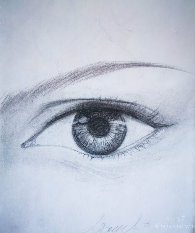 6Easy ways How to draw eye Tutorial sketch and watercolor step by step, come to see my online class