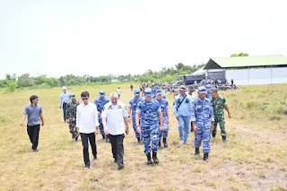 Hasanuddin Air Force Base prepares 600 ha of land to support food security
