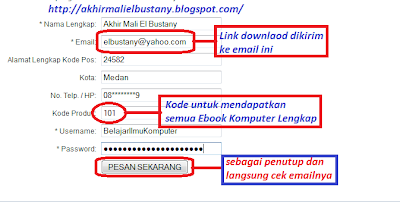 Cara Download Ebook Belajr Ilmu Komputer | Register DISINI