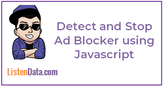 How to Detect Adblocker using Javascript