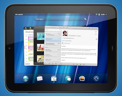 HP TouchPad на базі webOS