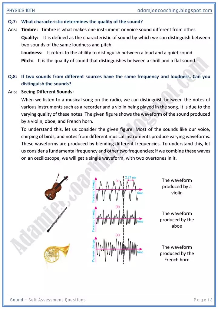 sound-self-assessment-questions-physics-10th