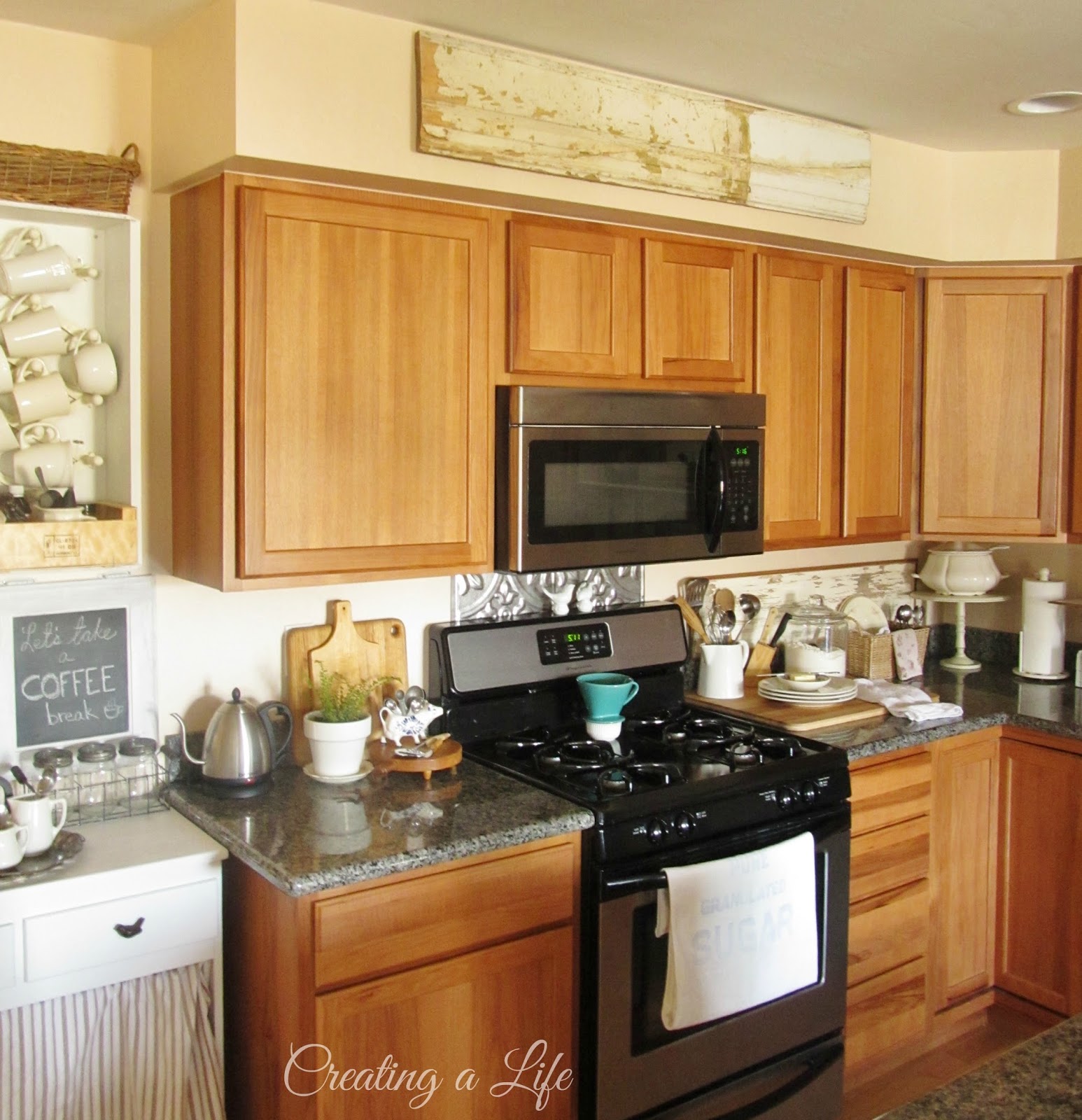 Creating A Life Farmhouse Style Kitchen Update