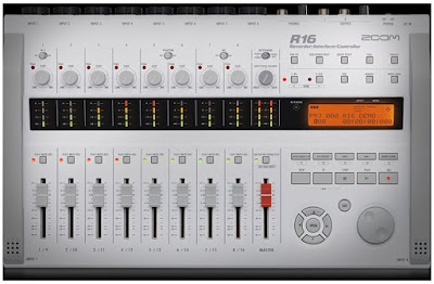 Zoom R16 Multitrack SD Recorder Controller and Interface