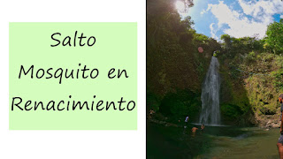 Salto mosquito Chiriquí en Panamá