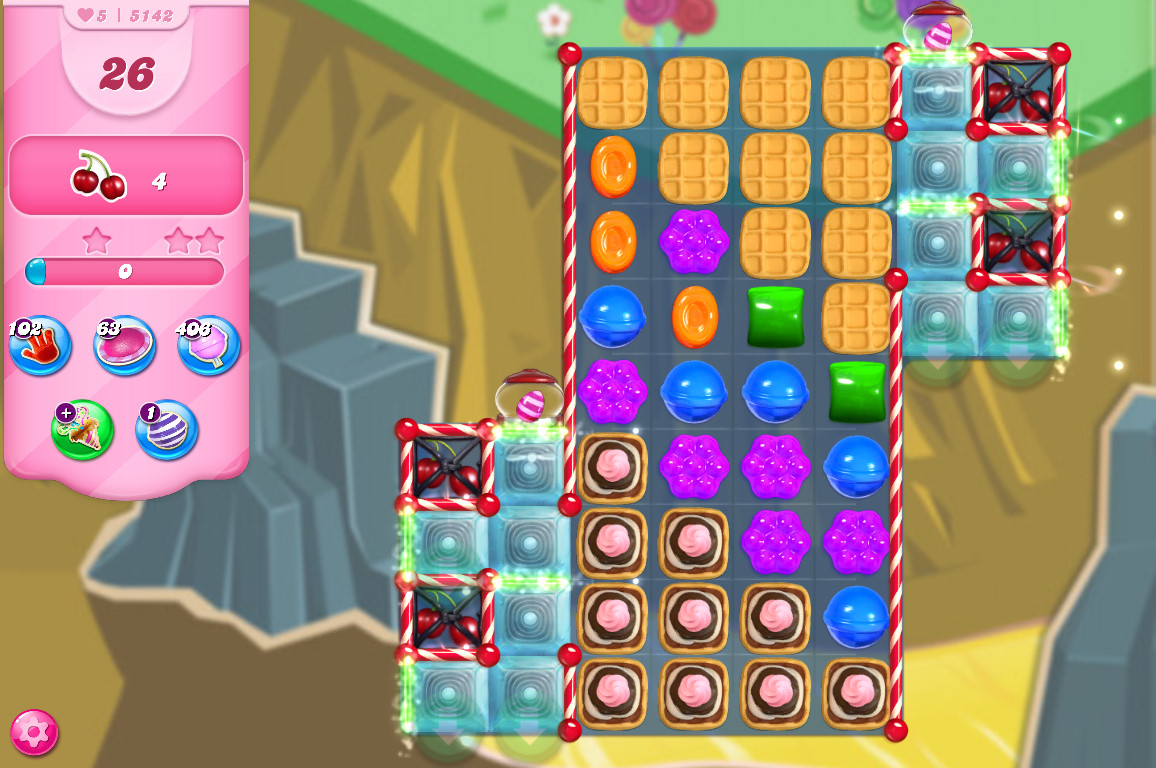 Candy Crush Saga level 5142