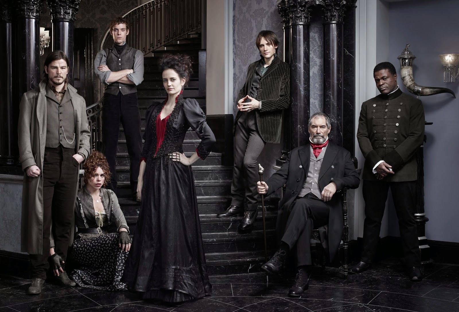 The cast of Penny Dreadful
