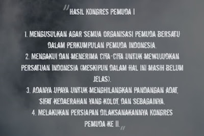  I adalah kongres yang pertamakali diadakan oleh para pemuda pada zaman pergerakan dahulu Jawaban Apakah Hasil Kongres Pemuda I?