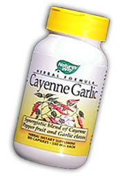 Natures Way Cayenne Garlic