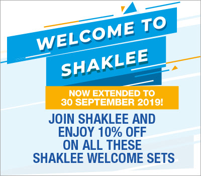 promo welcome set shaklee