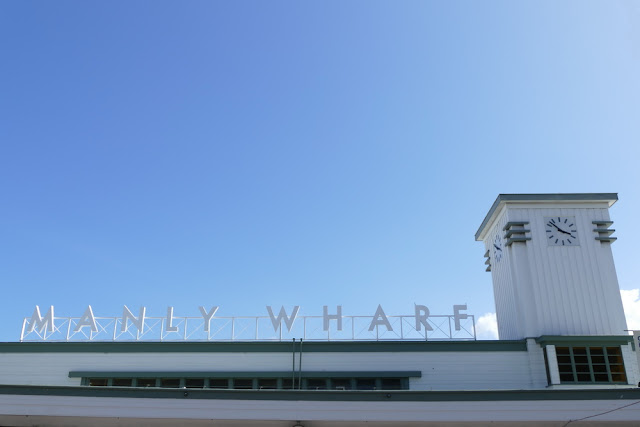 Manly, Beach, Wharf, Hafen, Fähre Ferry, Ankunft