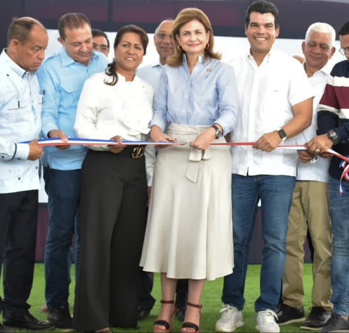 GOBIERNO INAUGURA PLANTA DE TRATAMIENTO DE AGUAS RESIDUALES   EN FANTINO, PROVINCIA SÁNCHEZ RAMÍREZ