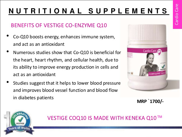 Vestige Coenzyme Q10