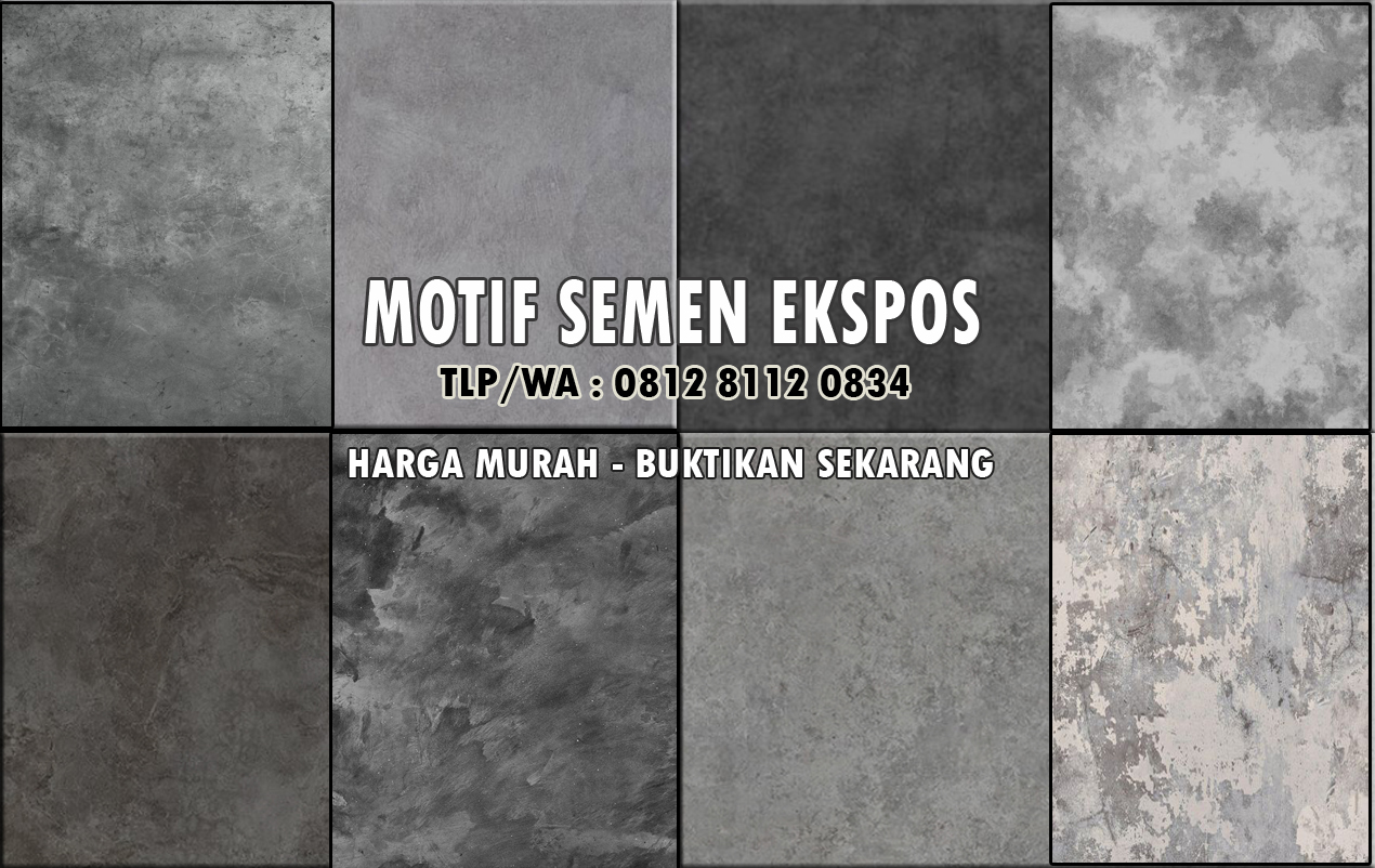 TEKSTUR SEMEN EKSPOS HARGA MURAH