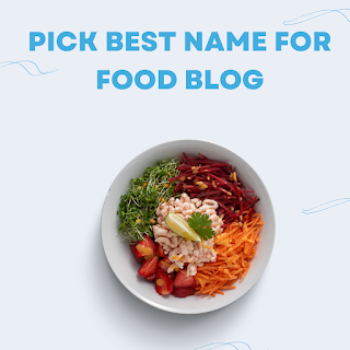 food blog name ideas