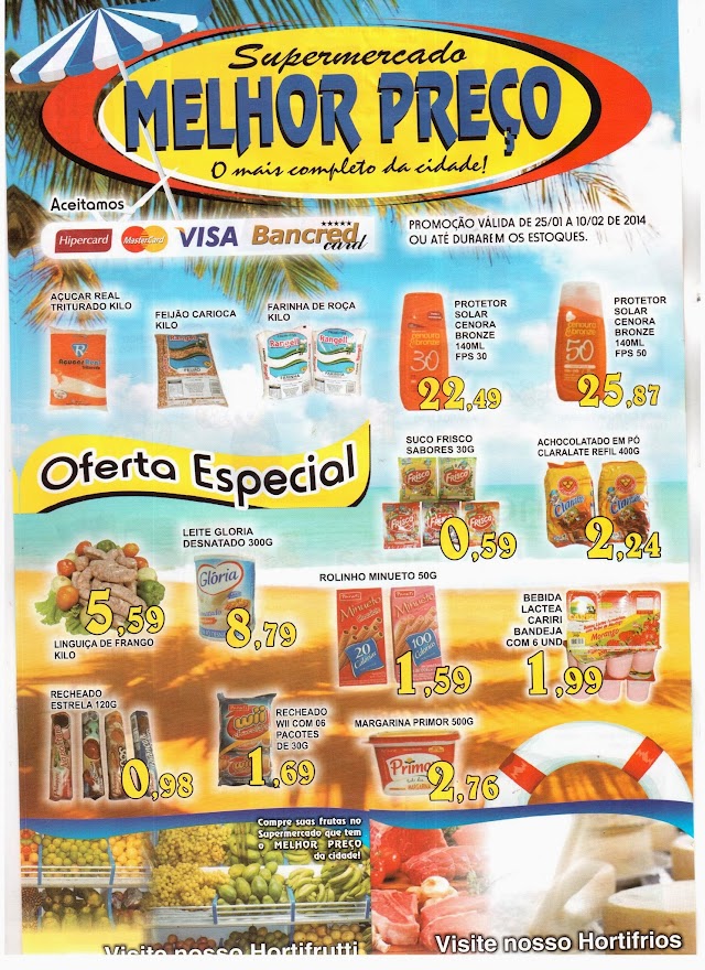 Cubati-PB: Confira as ofertas do Supermercado Melhor Preço