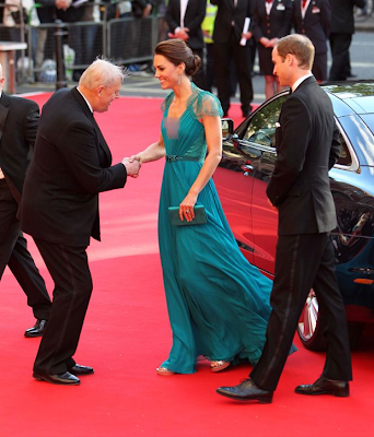 The Royal Couple Kate and William in London 2012’s Olympic and Paralympic Gala Night