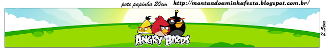 Angry Birds Birthday Party, Free Printable  Labels.