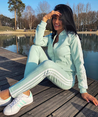 addidas mint tracksuit new season color