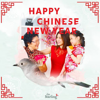 The Starling Wishing You a Happy Chinese New Year 2019