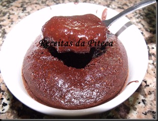 Pote de chocolate interior