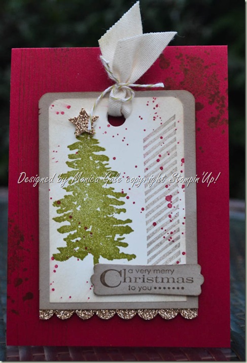Stampin 'Up! Evergreen meets Gorgeous Grunge_