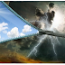 By clouds, the explosion of the object and reduce