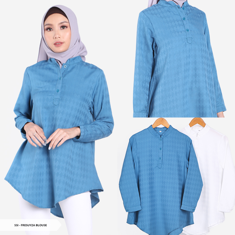  Baju Tunik Wanita Model Terbaru Trend Fashion Lebaran 