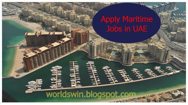 Maritime jobs openings in UAE Apply Now
