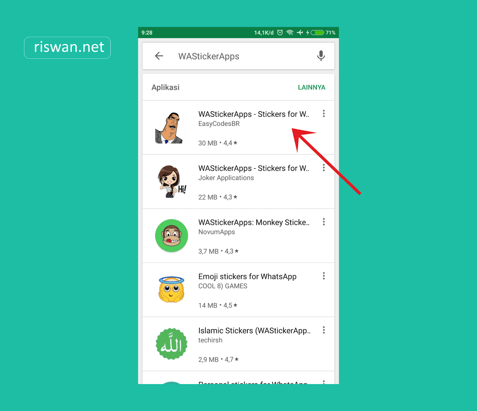 Mengatasi Fitur Stiker Whatsapp Yang Tidak Muncul Riswan Net