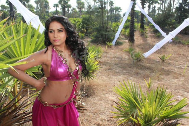 Rachana Mourya Navel And Cleavage