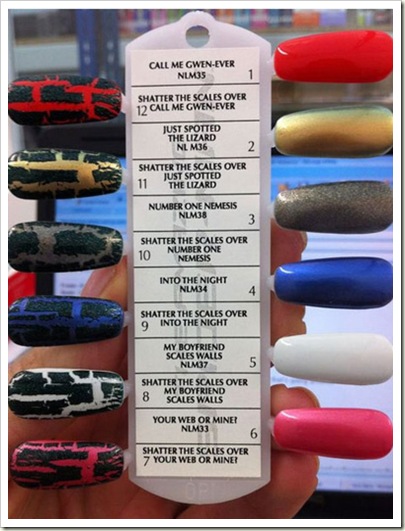 OPI-Spider-Man-Nail-Polish-Collection-Summer-2012-promo-swatches