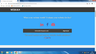 Cara Cek Harga Website dan Blog di webuka.com