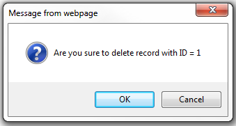 gridview delete confirmation message in asp.net