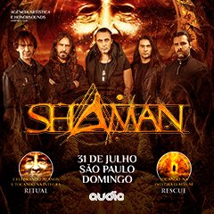 31/07/2022 Show do Shaman em São Paulo [Audio]