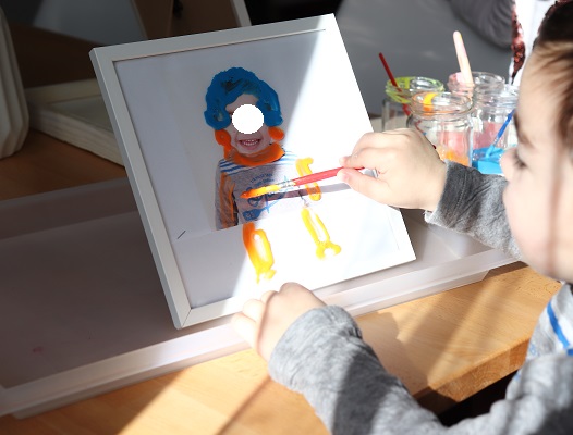 recette peinture pour vitres pour enfant