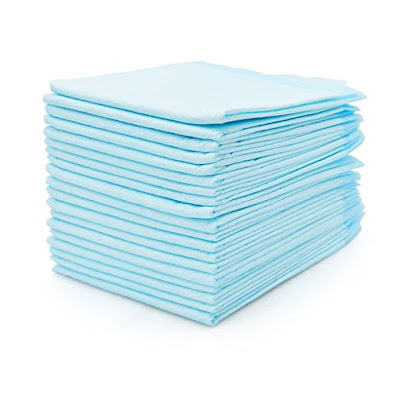 OBloved Baby Changing Pad, 20Pack Disposable Portable Diaper Changing Table