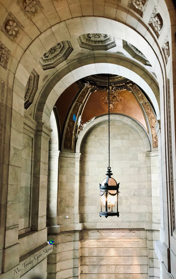 #14 of 20 pretty archways around the world; this one spotted in the New York City Library | Ms. Toody Goo Shoes