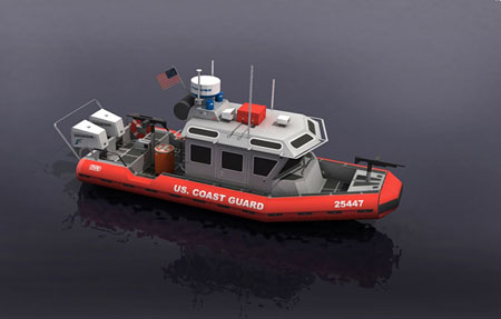 USCG Response Boat Papercraft