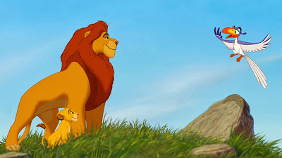 Cartoon lion king computer wallpaper