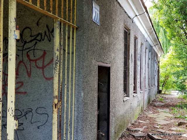 Warszawa Warsaw Mokotów baza przeładunkowa SPHOiMB  opuszczone opuszczony budynek