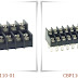 CBP110 Dual Level PCB Barrier Terminal Blocks, 8.25mm pitch, 15A 300VAC