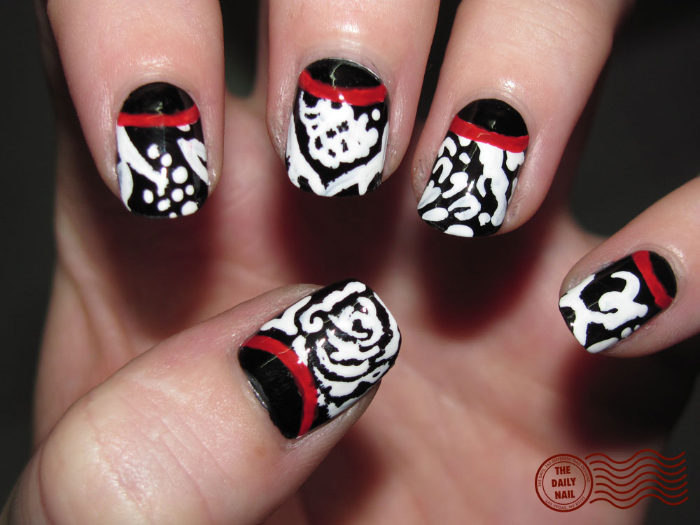 Black and White and Red All Over