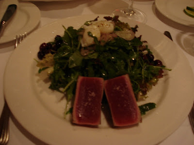 Corduory Entree: Tuna Steak Nicoise