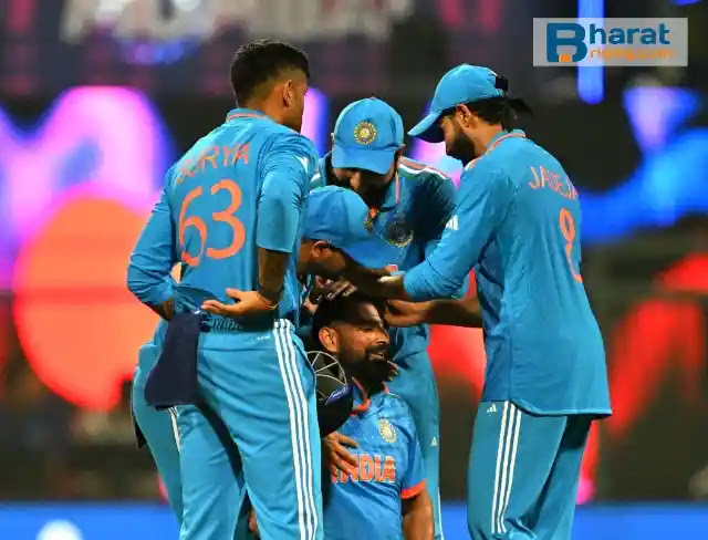 IND vs SL Highlights : India reaches semi-finals of World Cup 2023, achieved a big victory by defeating Sri Lanka by 302 runs
