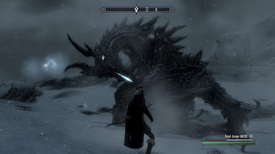 Skyrim - Facing Alduin