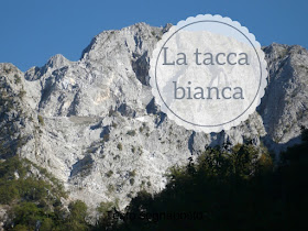 La cava della Tacca Bianca vista dal basso